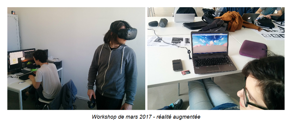 Workshop de mars 2017 - réalité augmentée