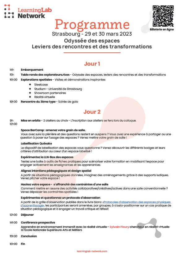 Programme Colloque 2023